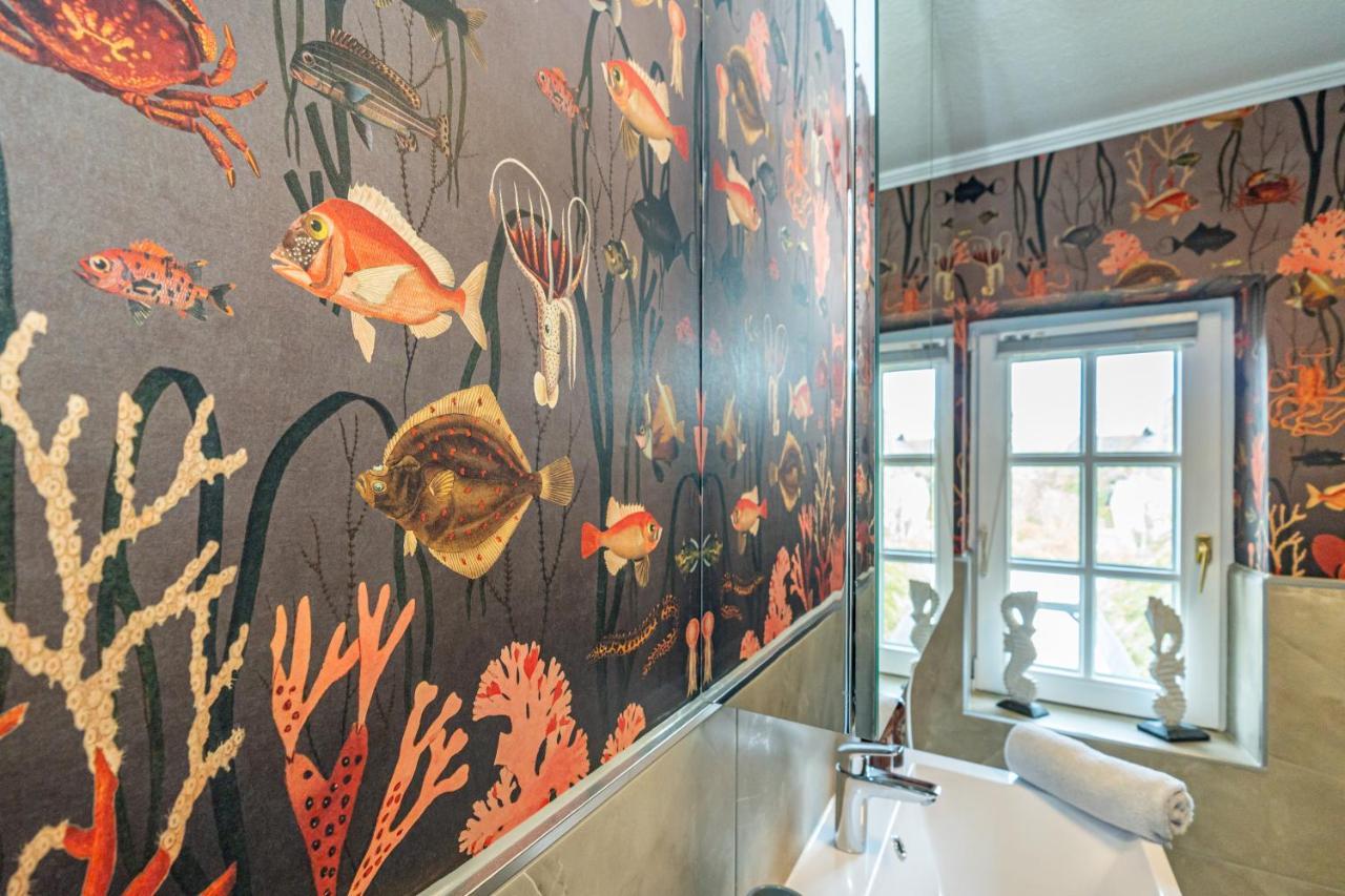 Gemuetliche Wohnung Unter Reet Mit Pool Und Sauna In Keitum Esterno foto