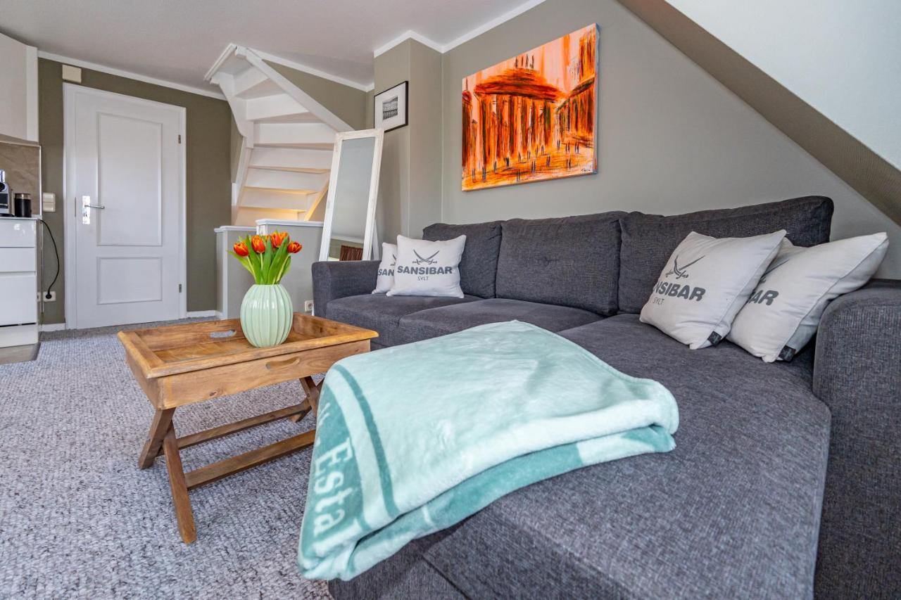 Gemuetliche Wohnung Unter Reet Mit Pool Und Sauna In Keitum Esterno foto